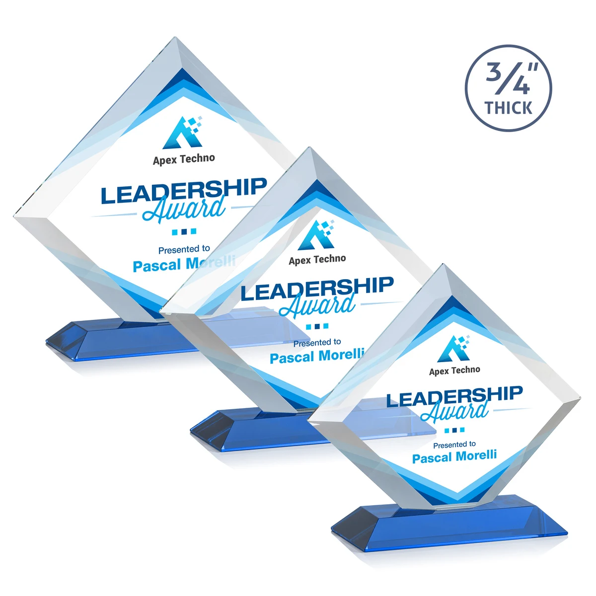 Belaire VividPrint™ Award - Sky Blue 1