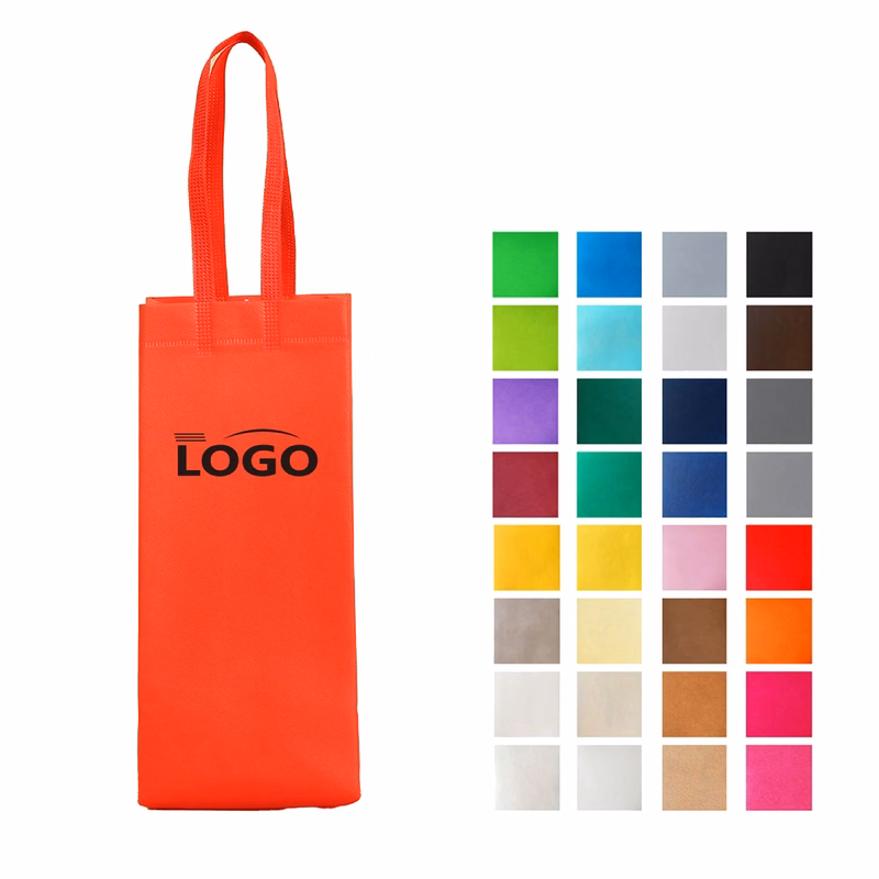 Customizable Non Woven Wine Bottle Gift Bag