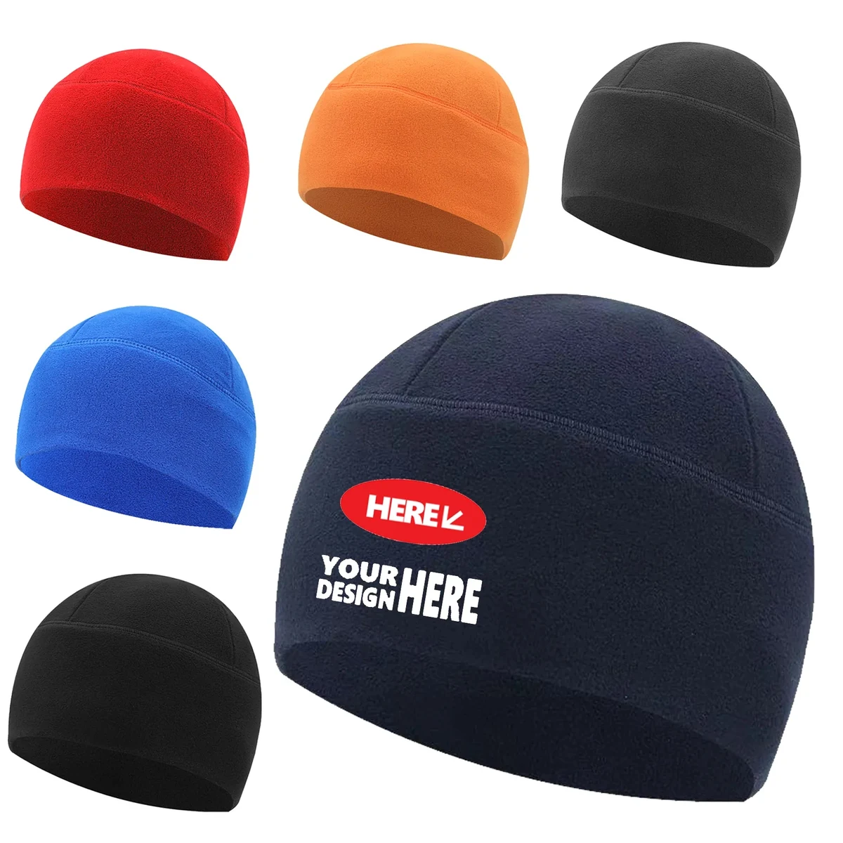 Fleece Cap Winter Warm Beanie 1