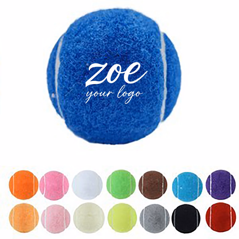 Multicolor Pet Fetch Toy Tennis Ball