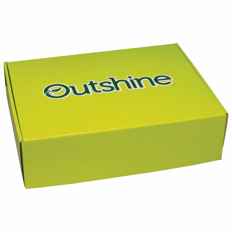 17" X 12 7/8" X 4 3/4" - E-Flute Outside Tuck Box