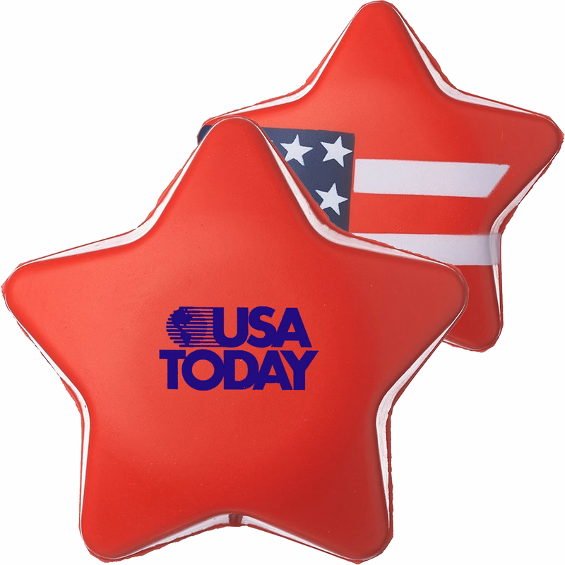 USA Star shaped Inspired stress balls