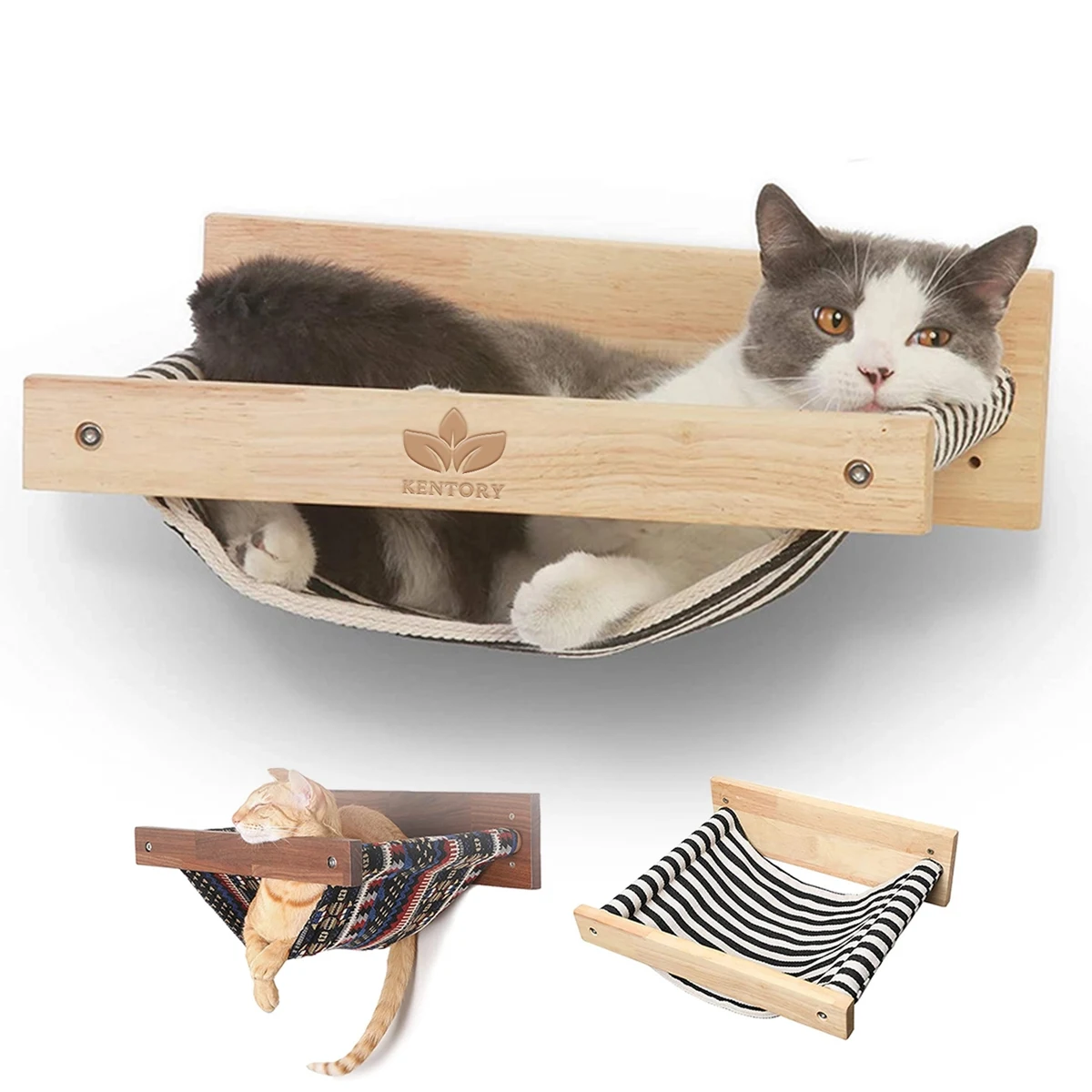 Hammock Wall Mounted Large Cats Shelf 1