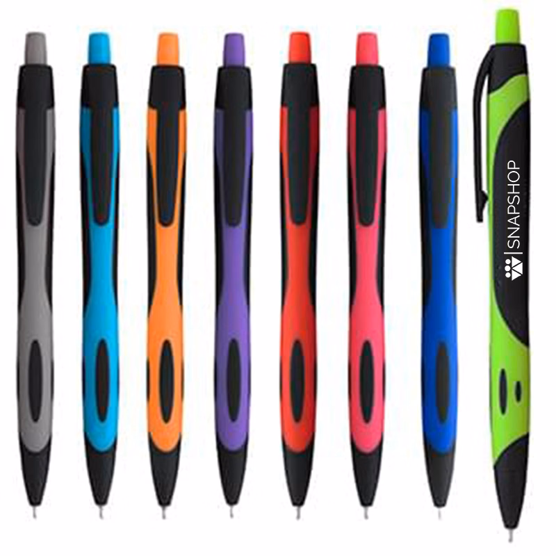Two-tone Rubberized Pen