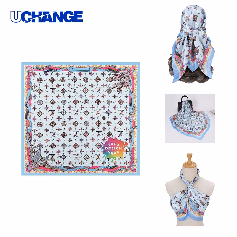 Imitation Silk Printed Scarf for Fashion Wear