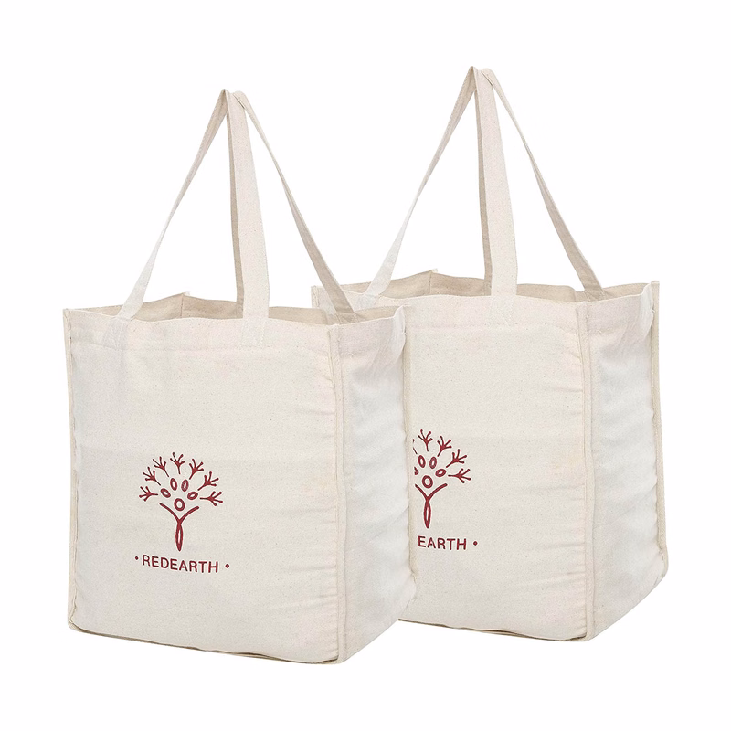 Canvas Grocery Shopping Bag