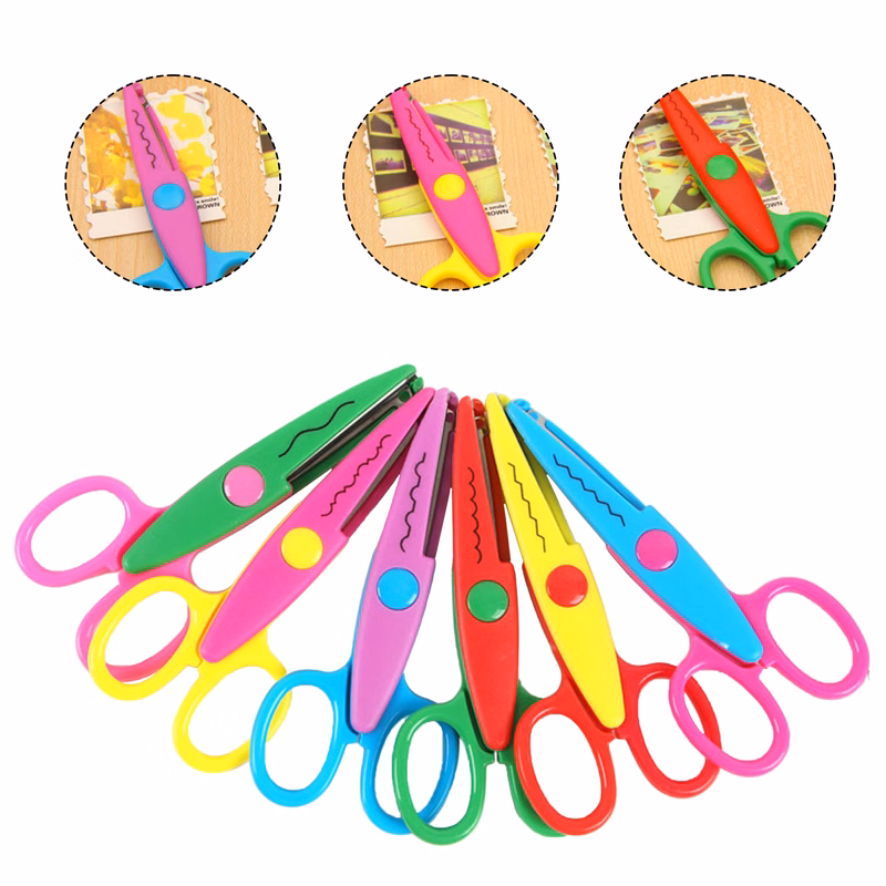 Decorative Pattern Edge Craft Scissors
