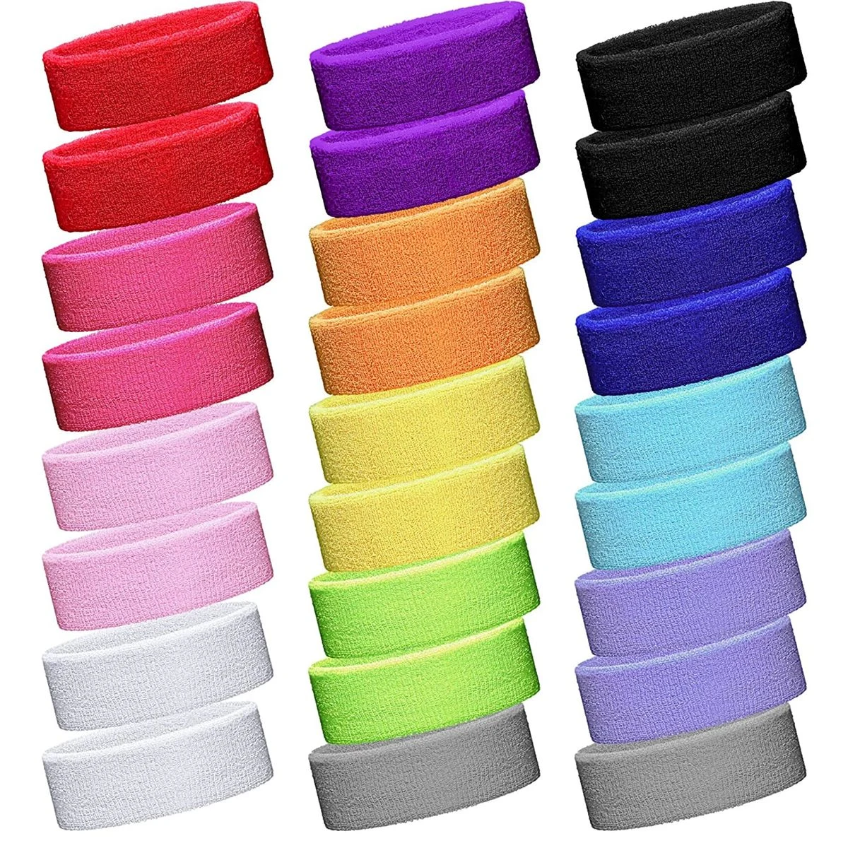 Sweatband Cotton Sports Headband 1