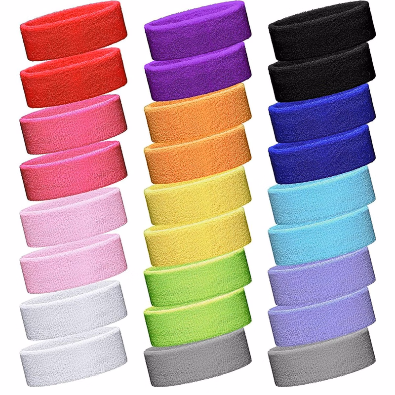 Sweatband Cotton Sports Headband