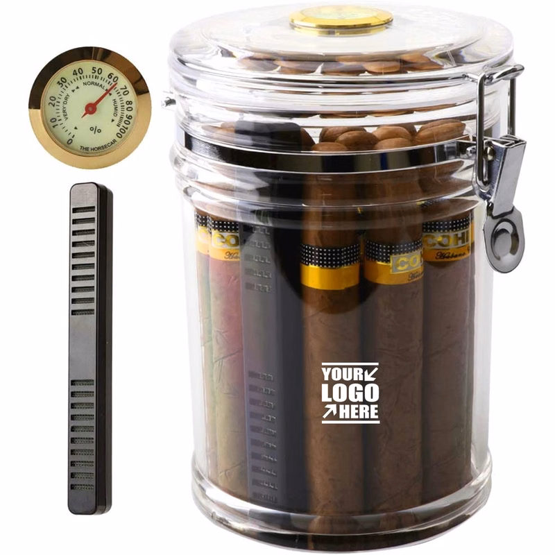 Acrylic Humidor Jar