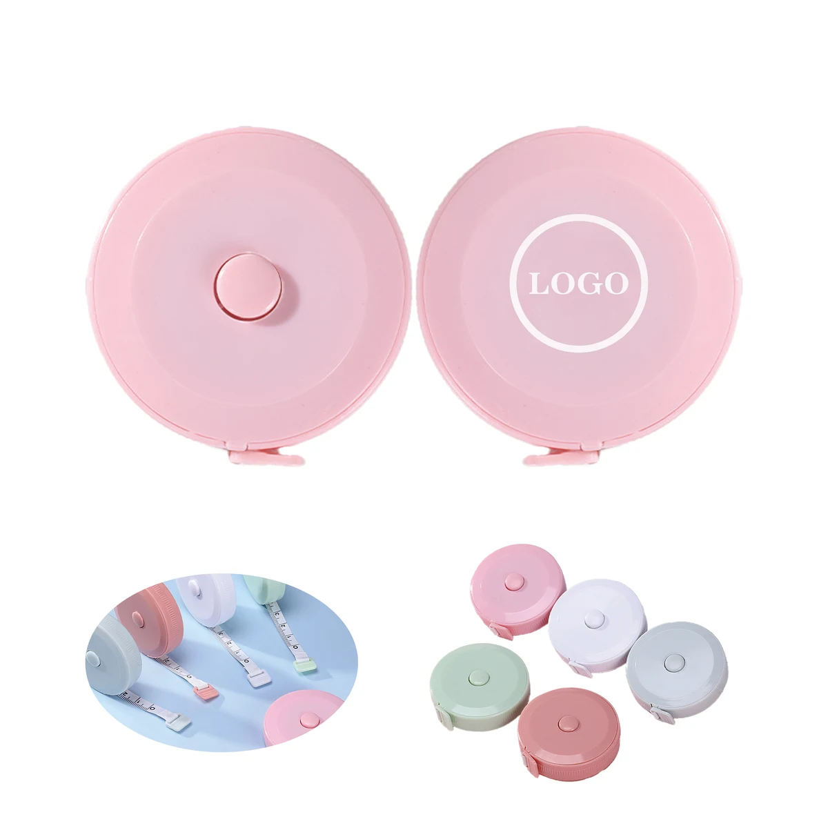 60 Inch Retractable Round Soft Tape Measure 1