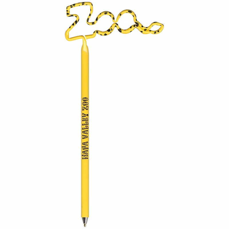 Zoo With Tail Multi-Color Inkbend Standard, Bent Pen