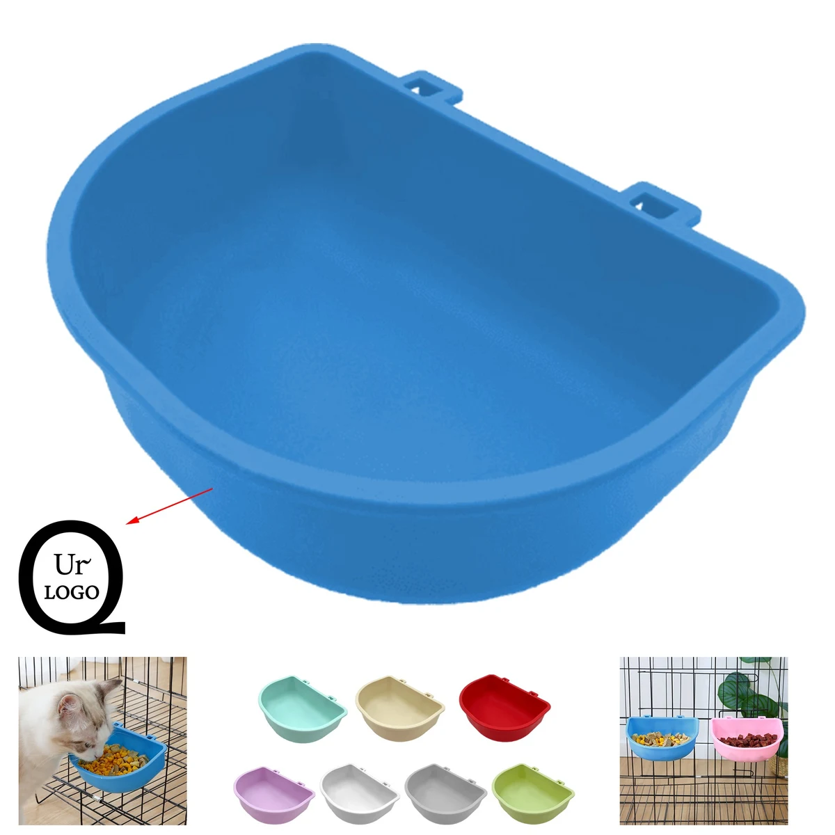 Plastic Pet Hanging Bowl 1