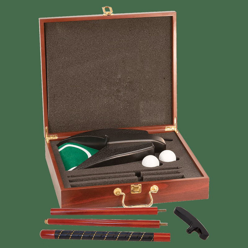 Rosewood Finish Executive Golf Set