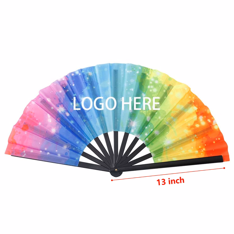 13" Custom Kung Fu Fan