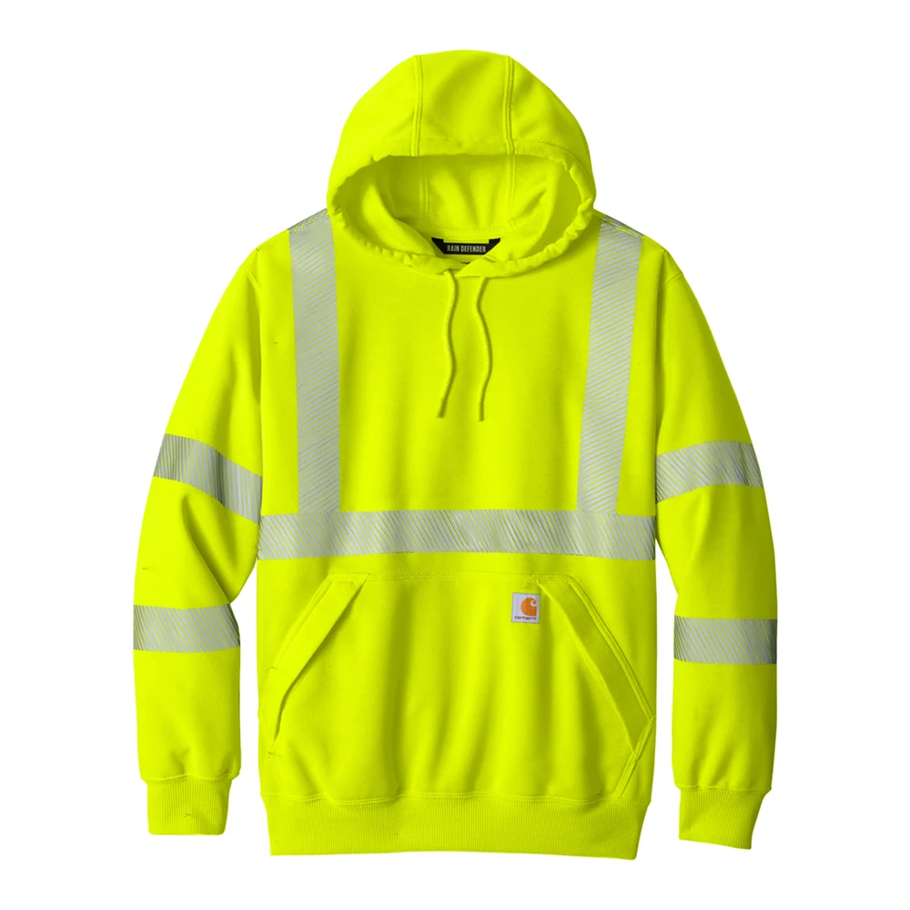 Carhartt ANSI Class 3 High-Visibility Hooded Sweatshirt 1