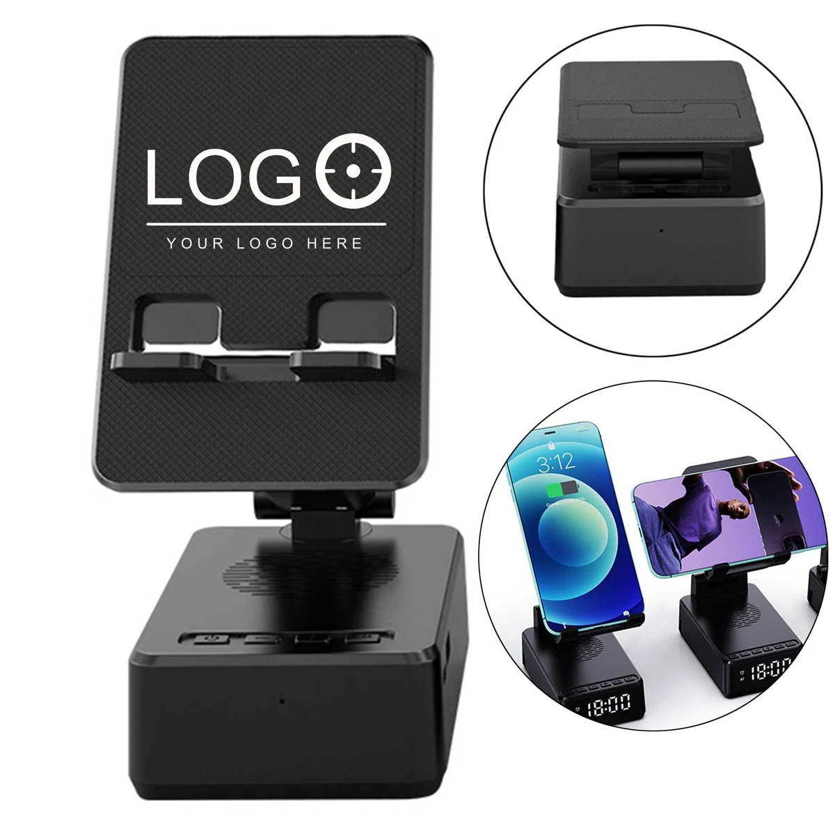 3-in-1 Foldable Bluetooth Charging Stand 1
