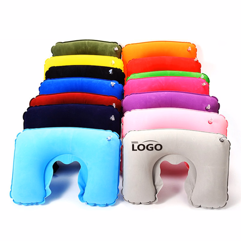 Inflatable U-Shaped Pillow Neck Support Travel