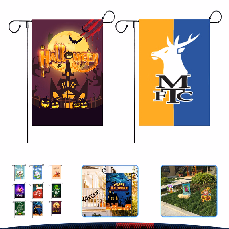 Halloween Garden Flags