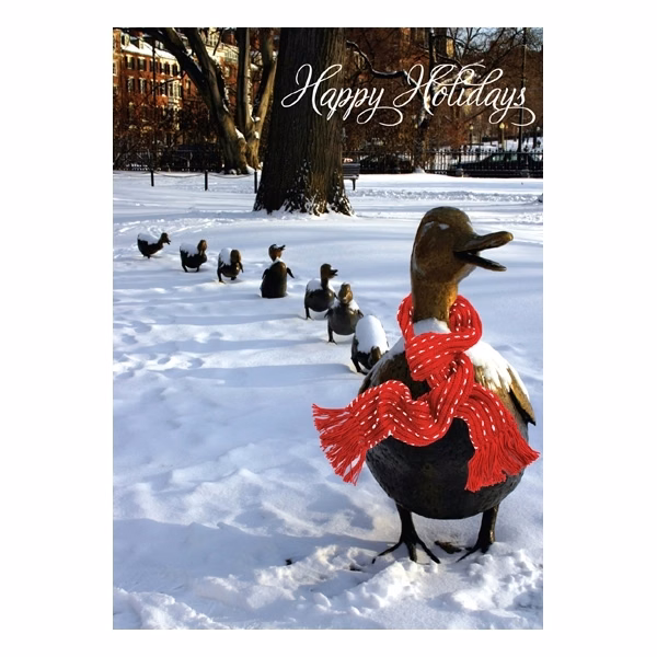 Make Way for Ducklings Holiday Card