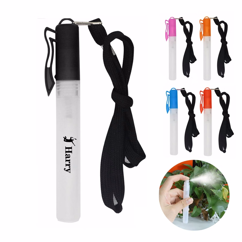 Hand Sanitizer Spray Bottle With Lanyard