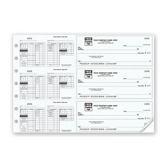 Payroll maximum deductions check, 3 on-a-page 1
