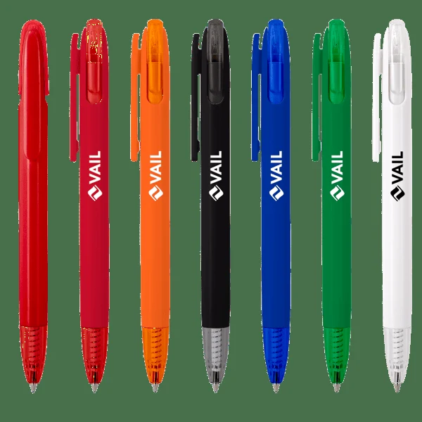 Eclipse Recycled Ballpoint with Transparent Plunger 1