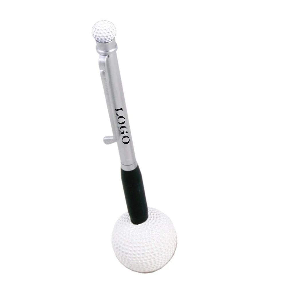 3D Golf Metal Pen w / Stand 1