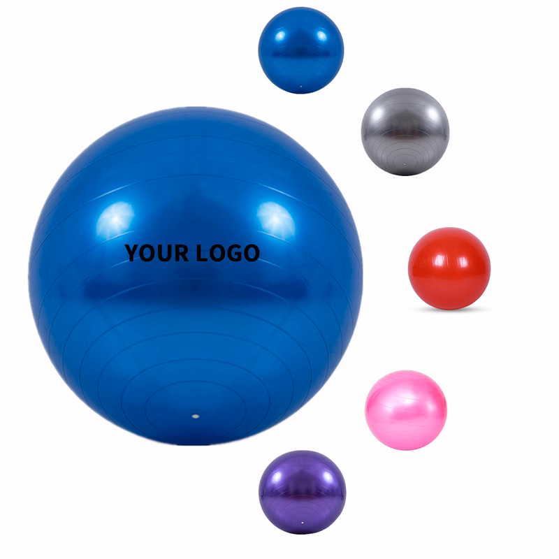 PVC Yoga Exercise Ball 25.5" Diameter With Non Slip Surface