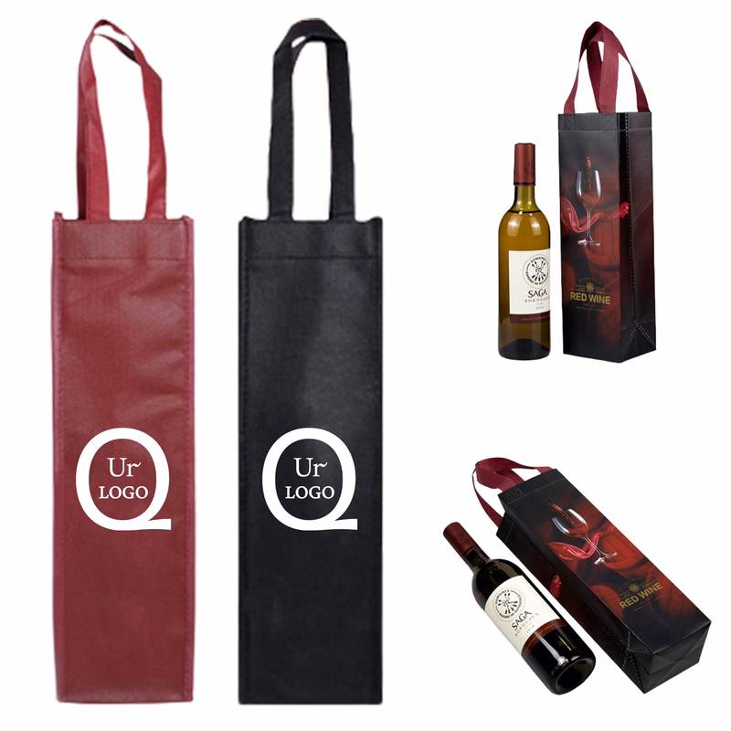 Single Bottle Non-Woven Wine Bag