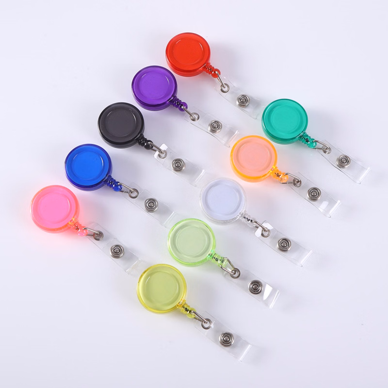 Multi-Purpose Anti-lost Buckle Retractable Reel Badge Holder