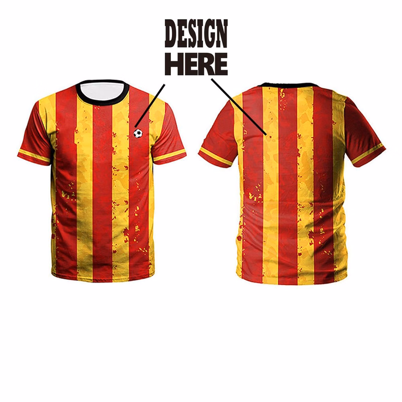 Customizable Polyester Crew T-Shirt