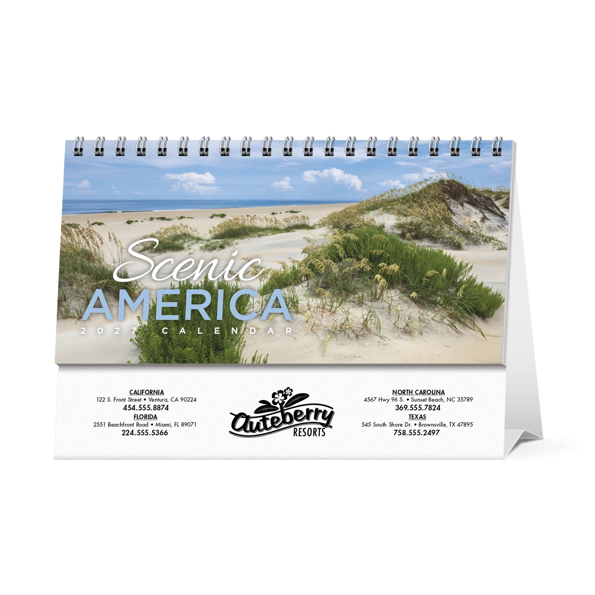 HotLine® Products Scenic America® Desk Tent Calendar 1