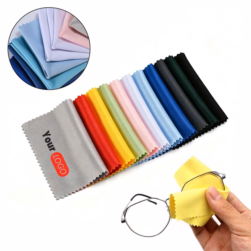 MOQ50 Microfiber Eyeglass Cleaning Cloth