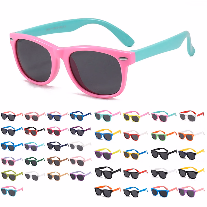 Silicone Anti-ultraviolet Sunglasses For Children