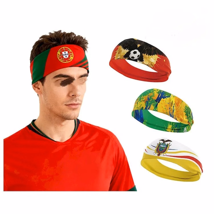 2026 Football Game Fan Flag Hairbands