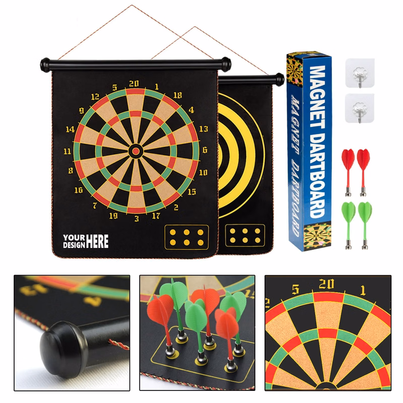 Safe Indoor Magnetic Darts Game