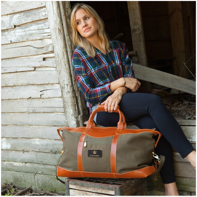 Pine Canyon Leather Duffel Bag