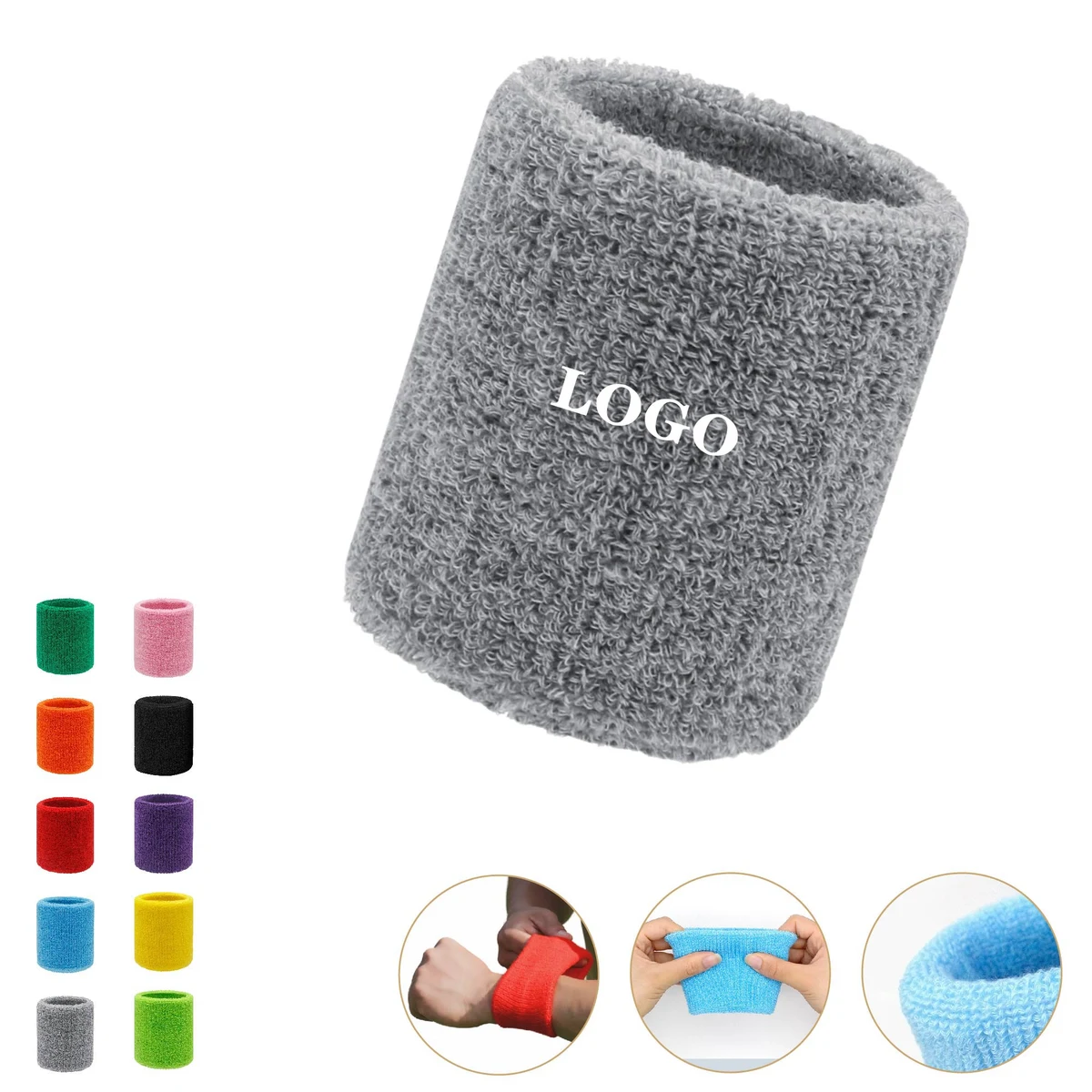 MOQ 10pcs Sports Wristbands 1