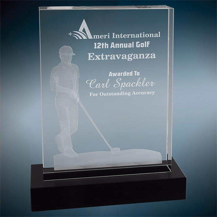3D Golf Award-Male 8"