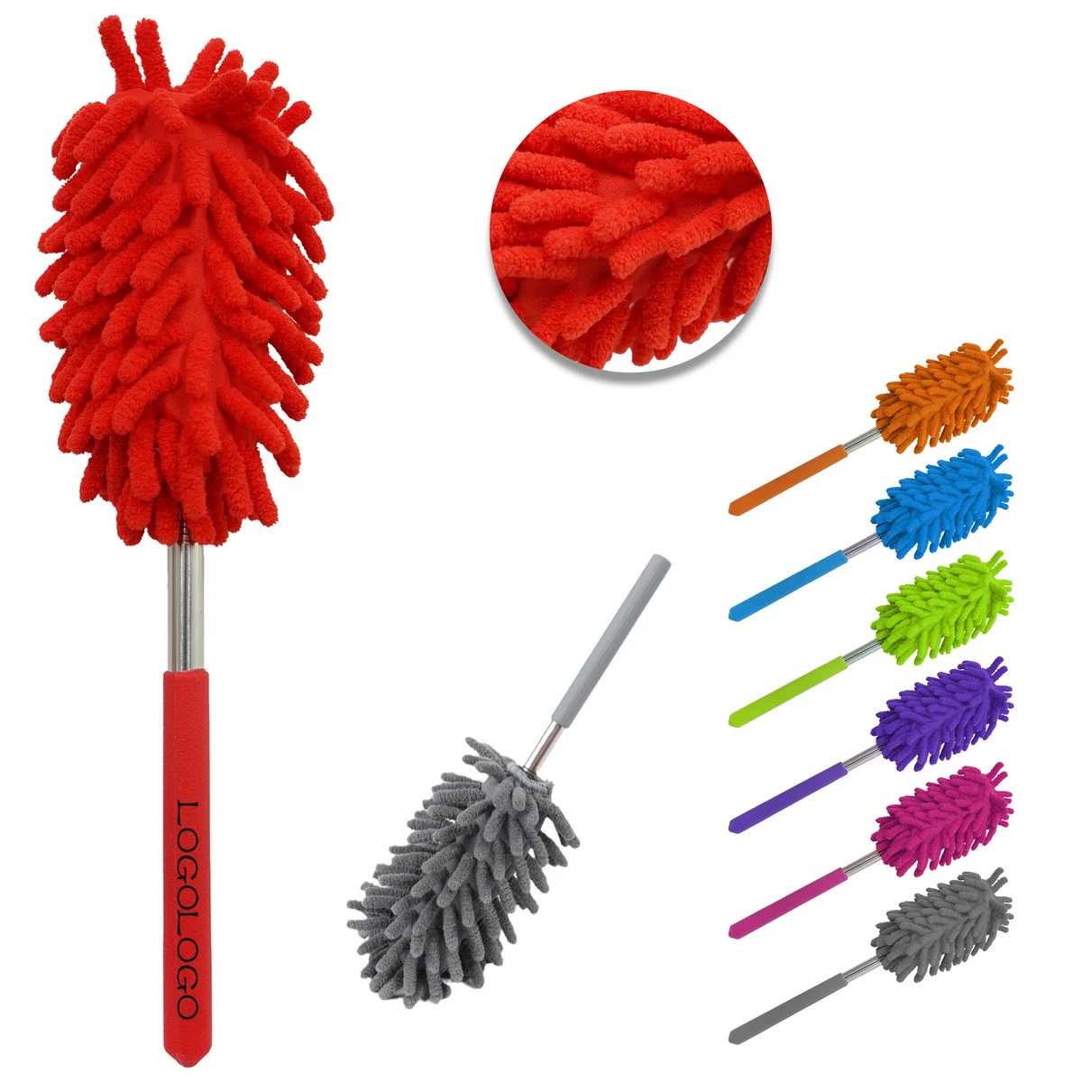 Stainless Steel Chenille Dust Duster 1