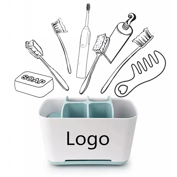 Toothbrush Holder Multifunctional Bathroom Toothpaste Toothb 1
