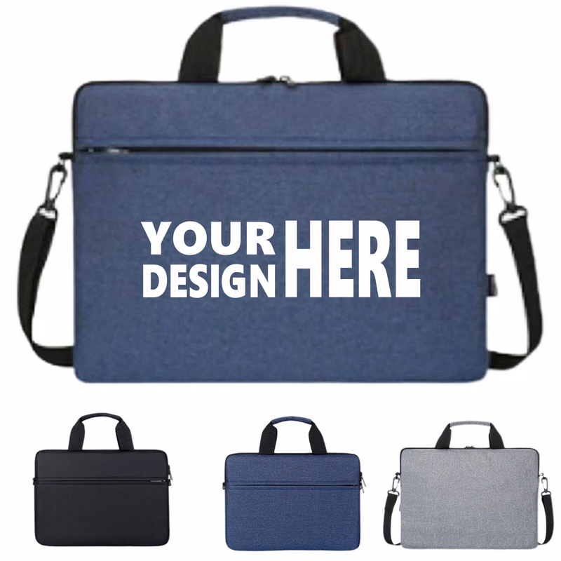 Laptop Bag Equipped with Carry Handle and Shoulder Strap
