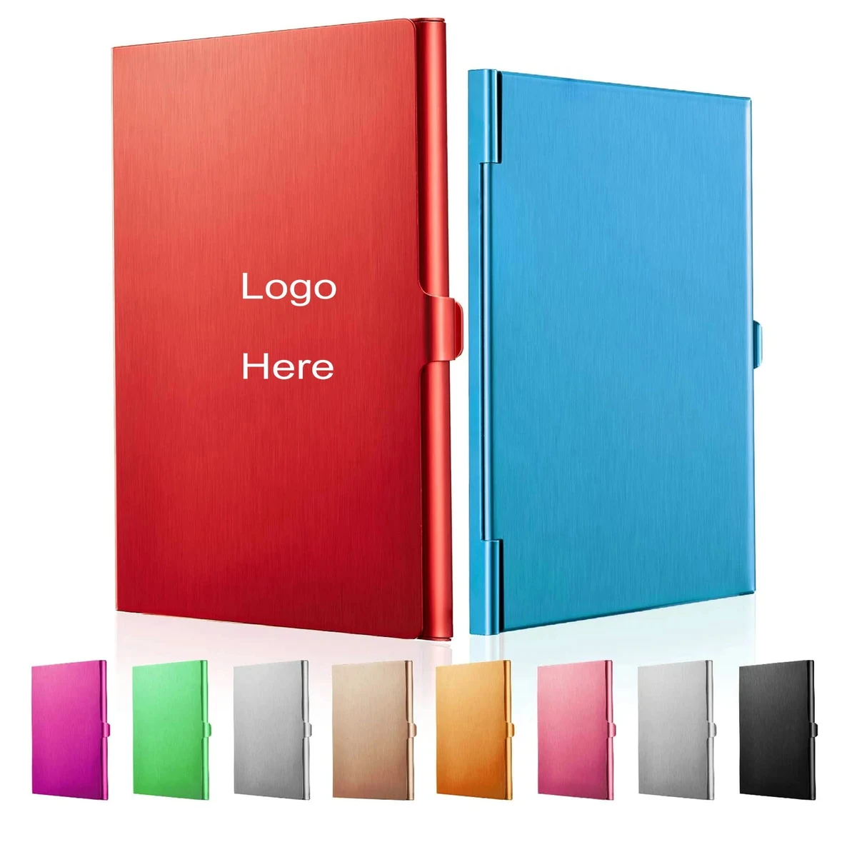 Aluminum Alloy Business Card Holder Case 1