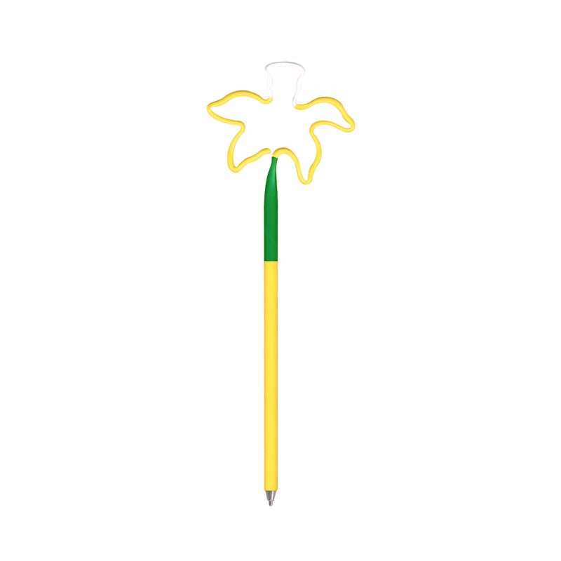 Flower Daffodil Multi-Color Inkbend Standard, Bent Pen