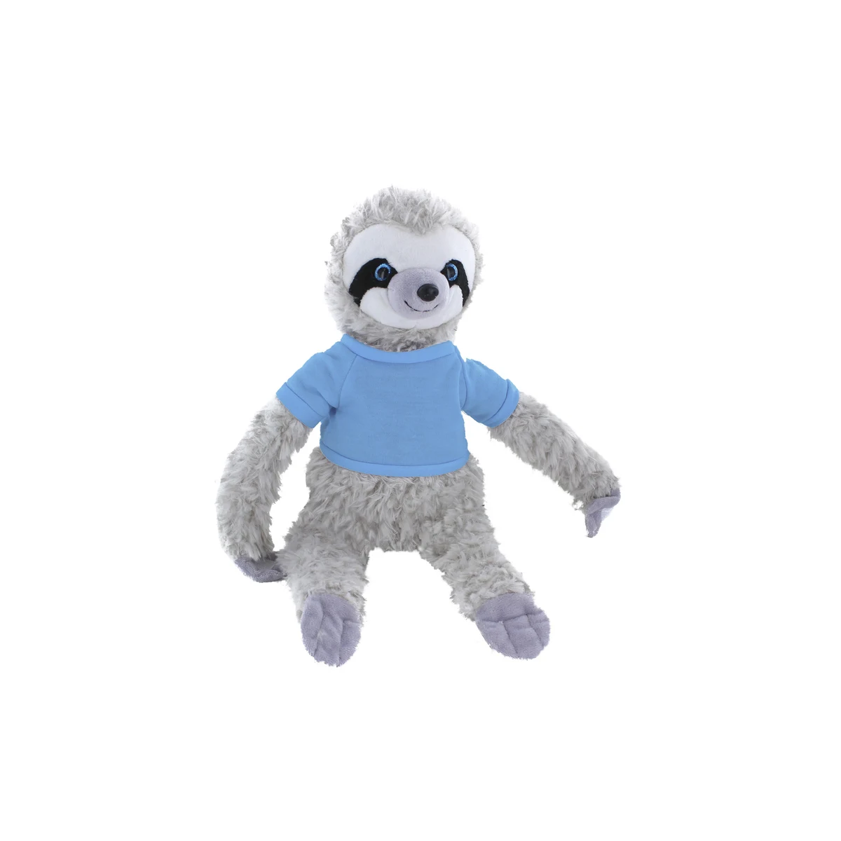 soft plush Sloth with t-shirt 1