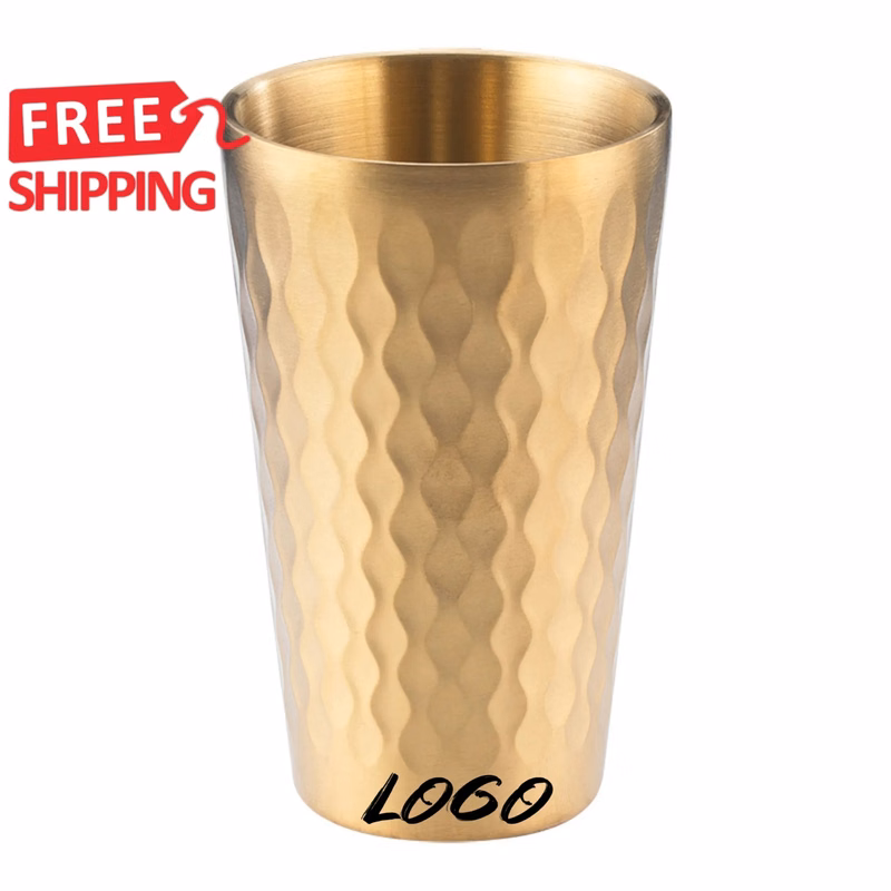 Stainless Steel Stackable Beer Cup 6 oz 22 oz