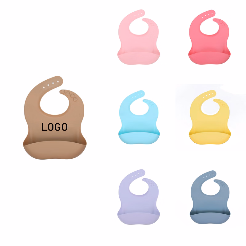 Cute Silicone Baby Feeding Bib