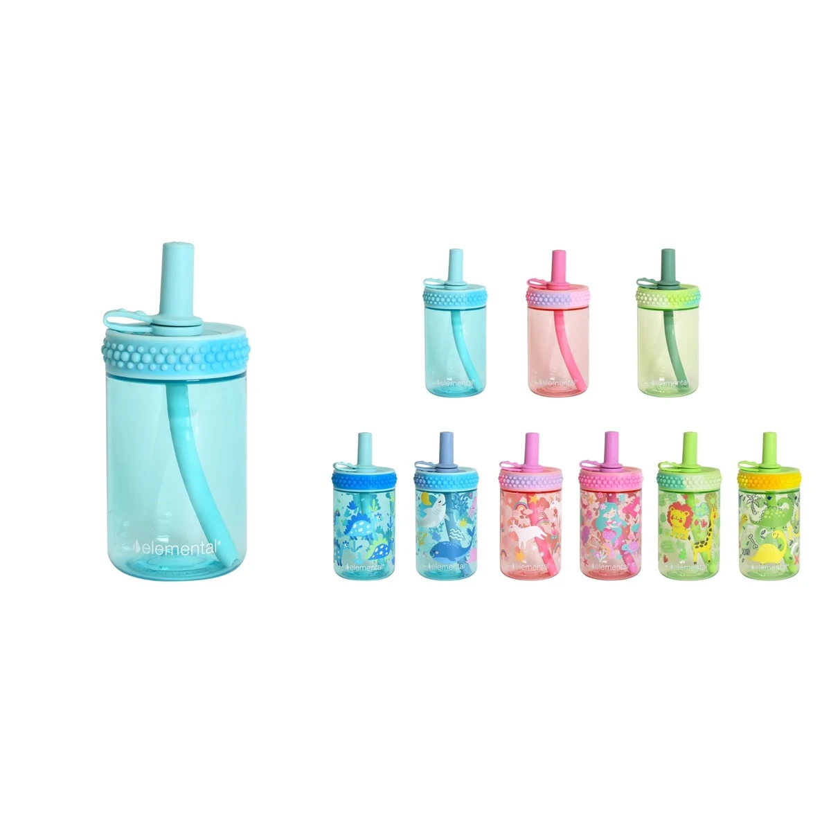 Elemental® Totsy Bubble 12oz Tritan Cup 1