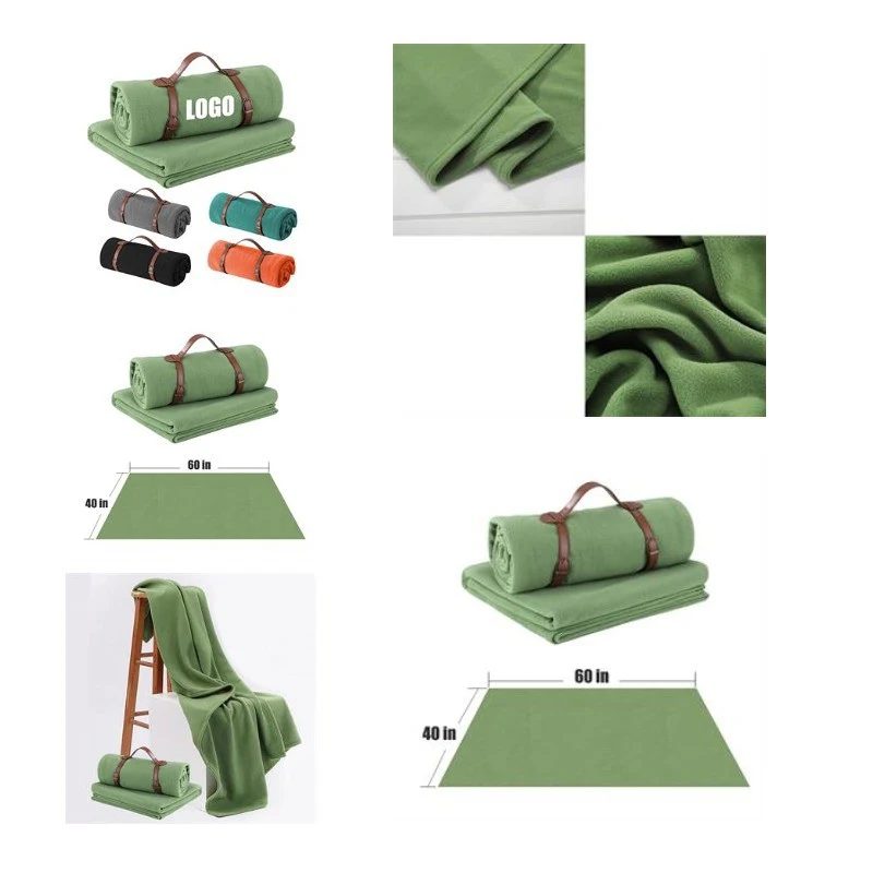 Fleece Outdoor Blanket for Car 1